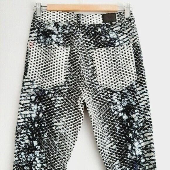 BDG High RIse Twig Ankle Pattern Jean Pants Sz 27 - Picture 7 of 12